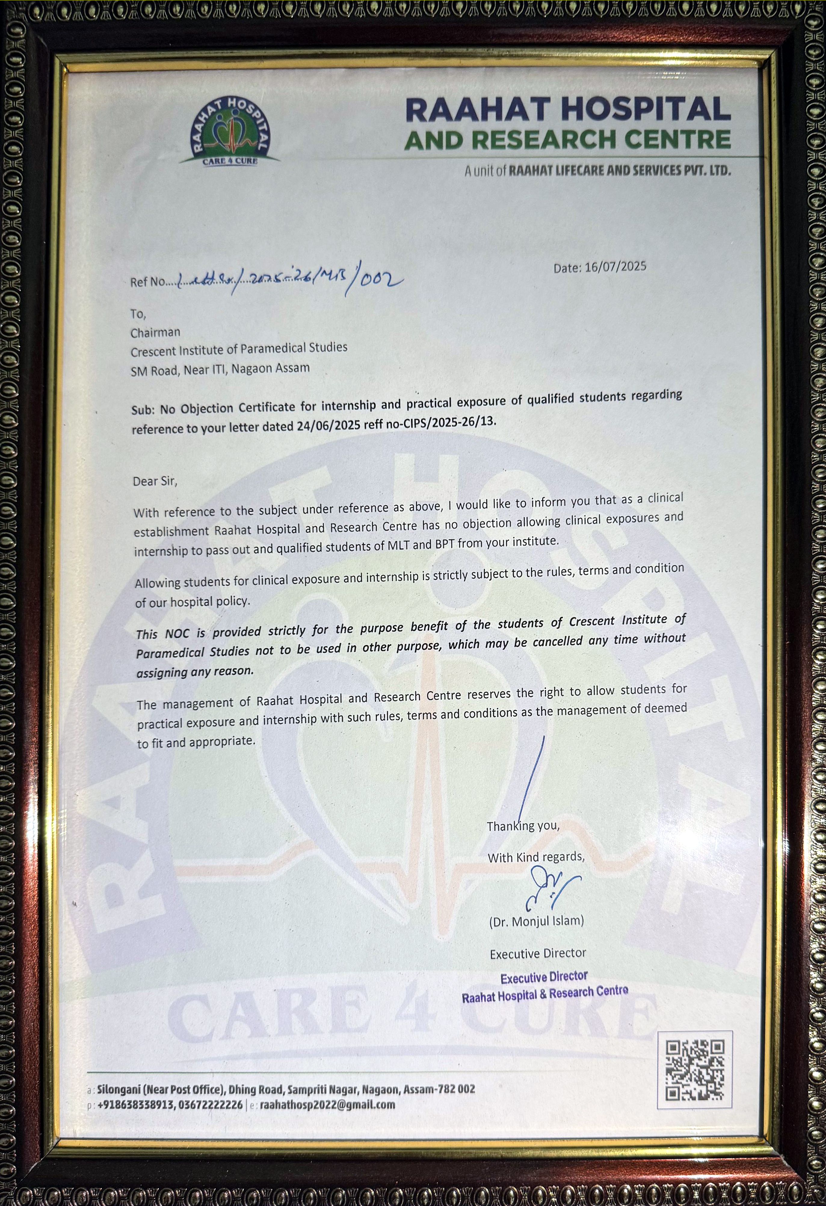 Raahat Hospital and Research Centre